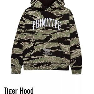 Primitive Tiger Camo Camouflaged  Hoodie